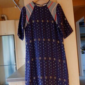 Ace & Jig Royal Sheath Dress Sz. S
